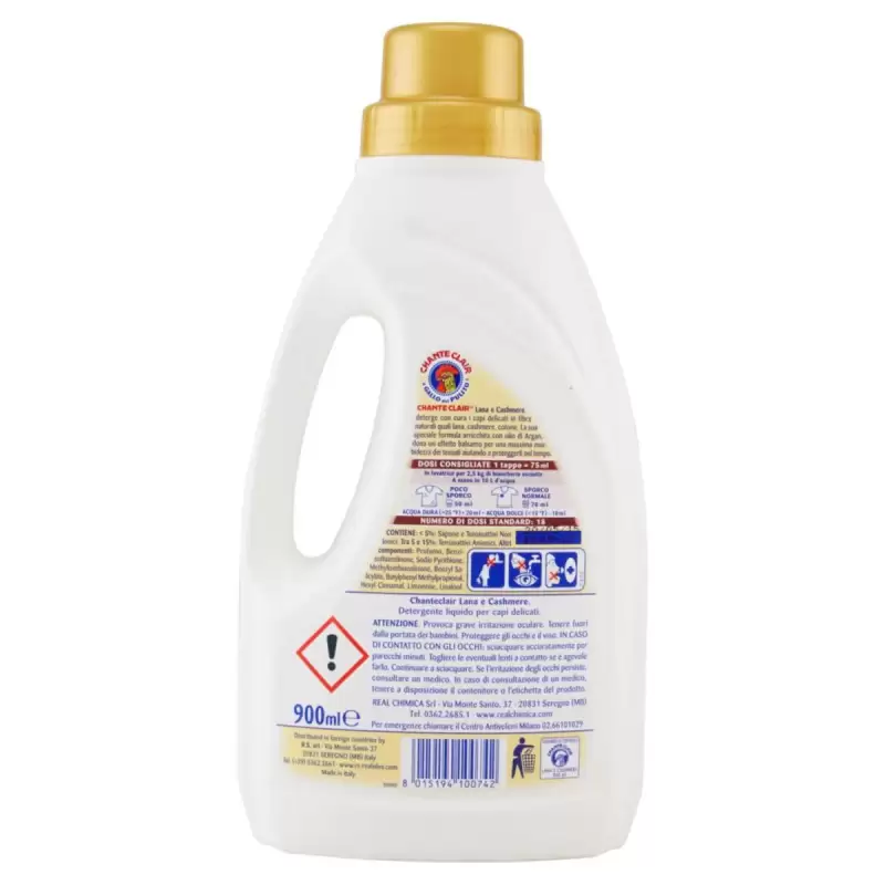 Chanteclair Detergent Din Lână Si Cașmir 900 ml Bax 12 buc.